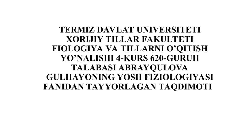 Arterial bosim va pulsni aniqlash
