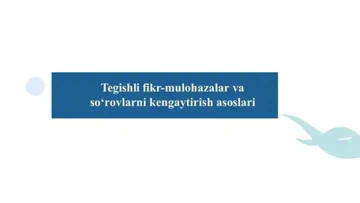 Muhammadal-Xorazmiynomidagi Toshkent Axborot Texnologiyalari Universiteti Axborotlarni Izlash va Ajratibolish SWD1316