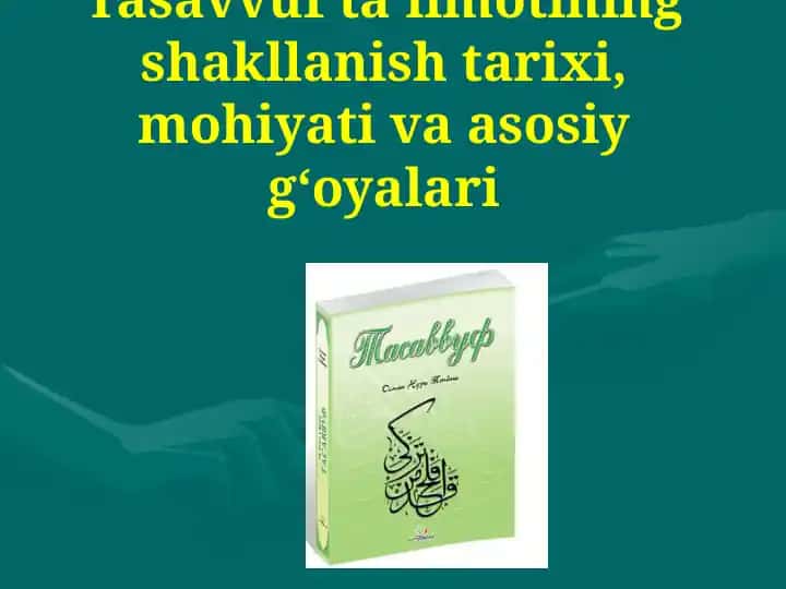 Tasavvuf ta'limoti