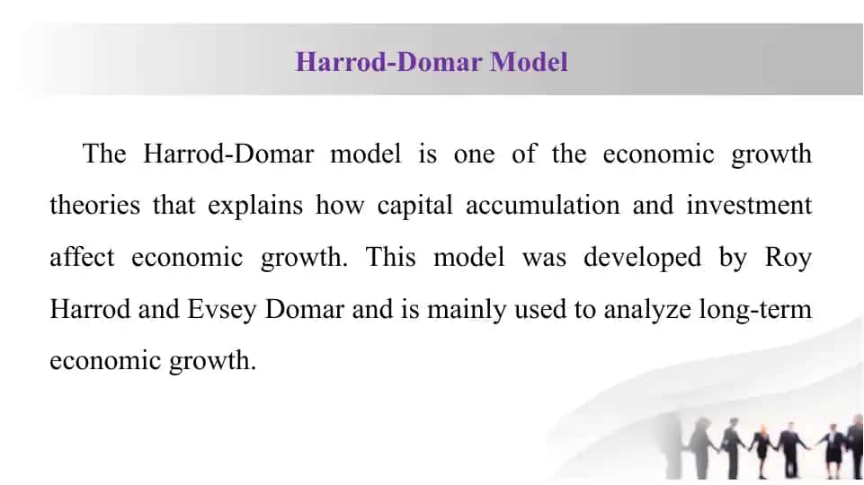 Harrod-Domar Model