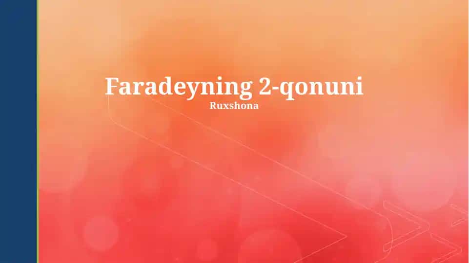 Faradeyning Ikkinchi Qonuni