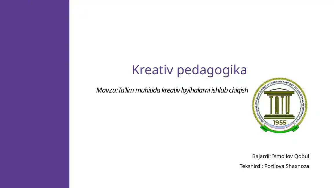 Kreativpedagogika
