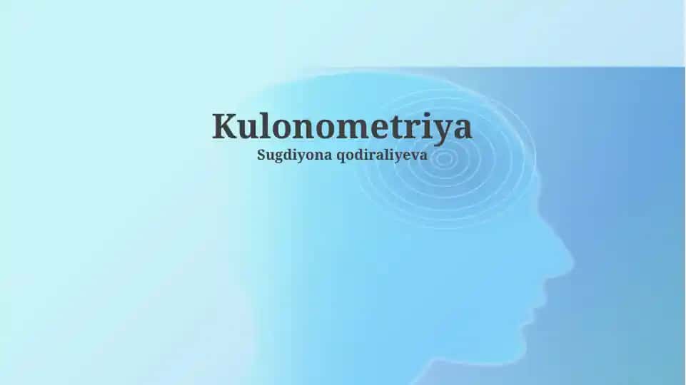 Kulonometriya
