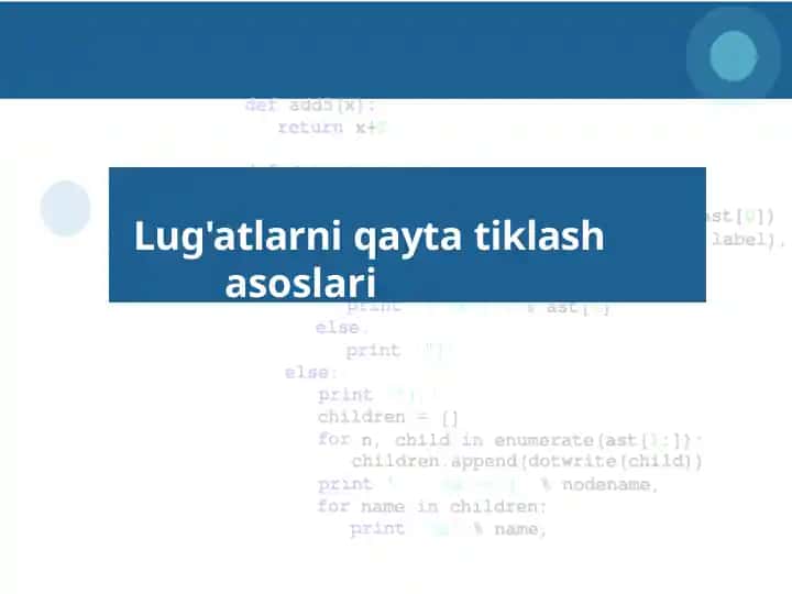 Mantiqiyqidiruvmodeli