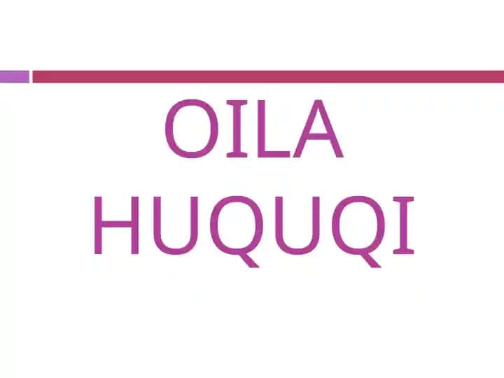 Oila huquqi