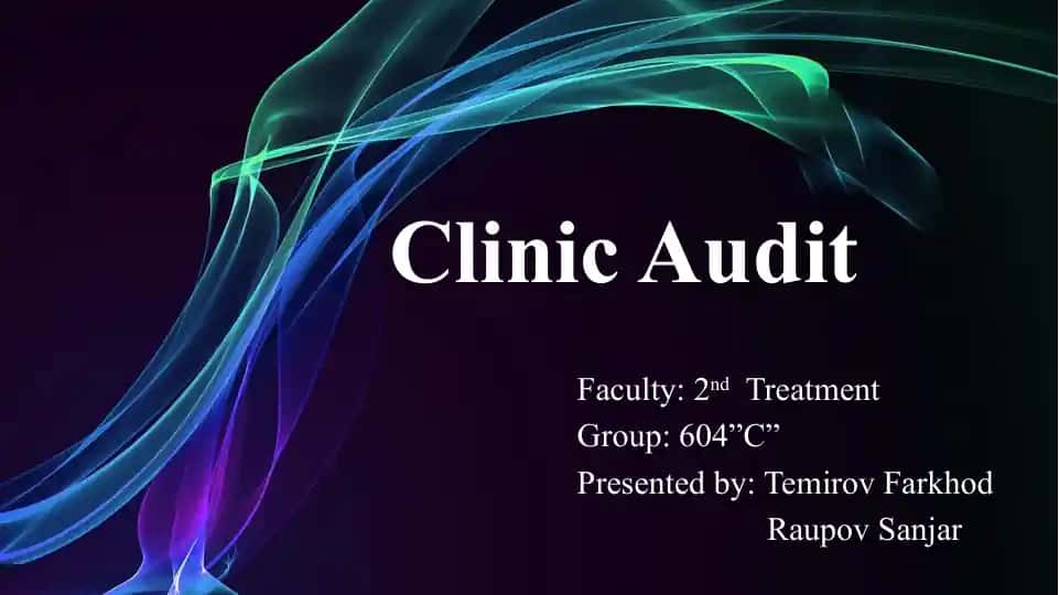 Clinic Audit