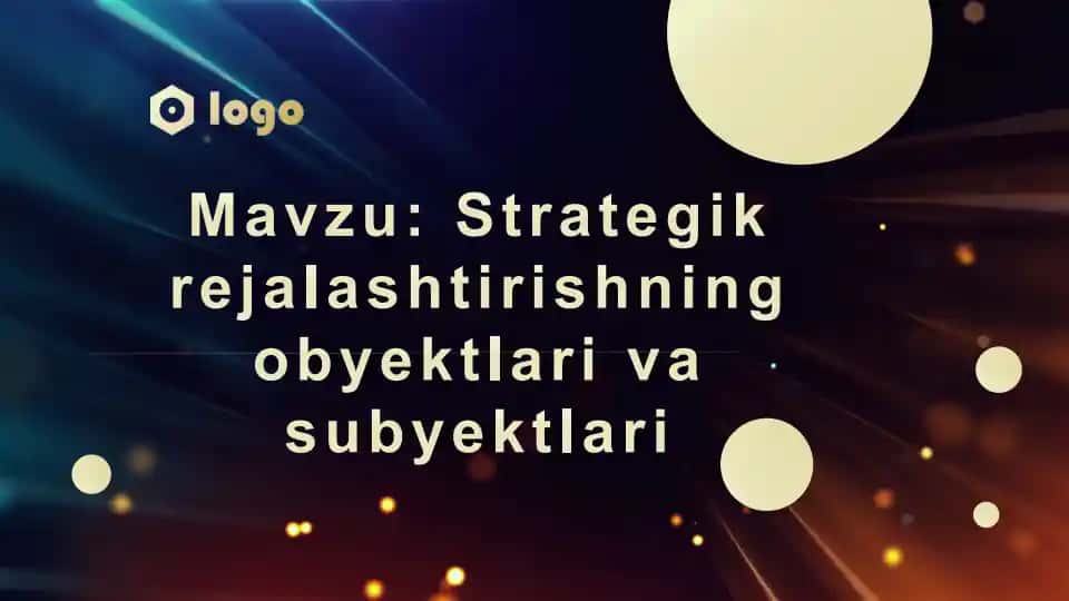 Strategik rejalashtirish