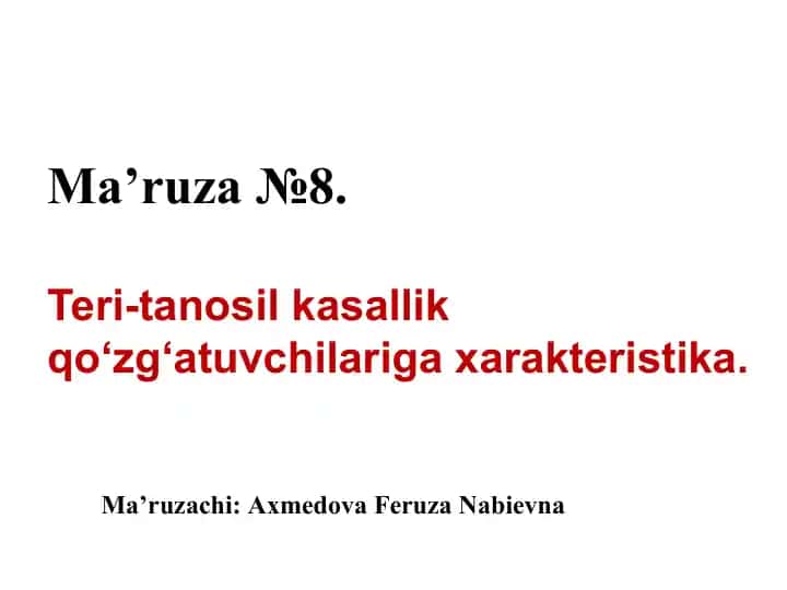 So`zak (gonoreya)