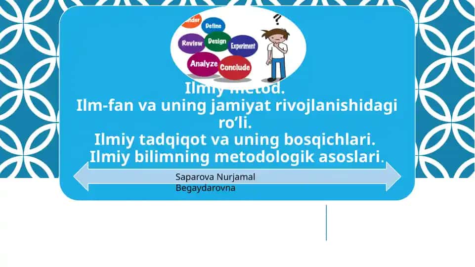 Ilmiymetodning kelib chiqishi
