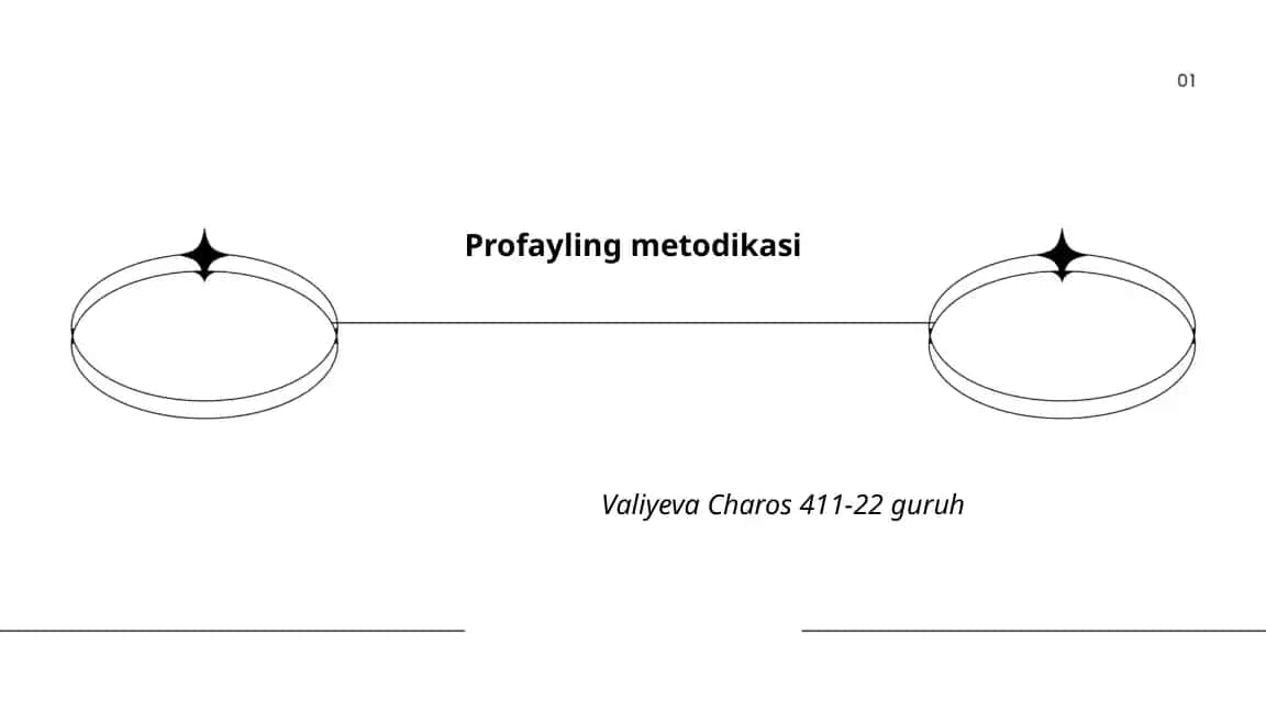 Profayling metodikasi