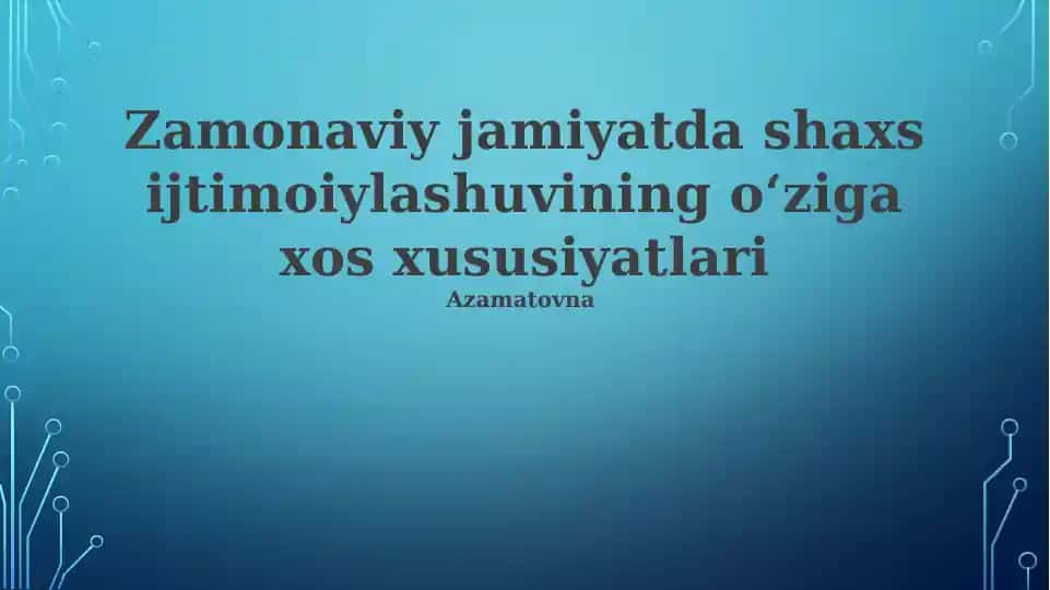 Gig iqtisodiyoti va ijtimoiy tarmoqlar