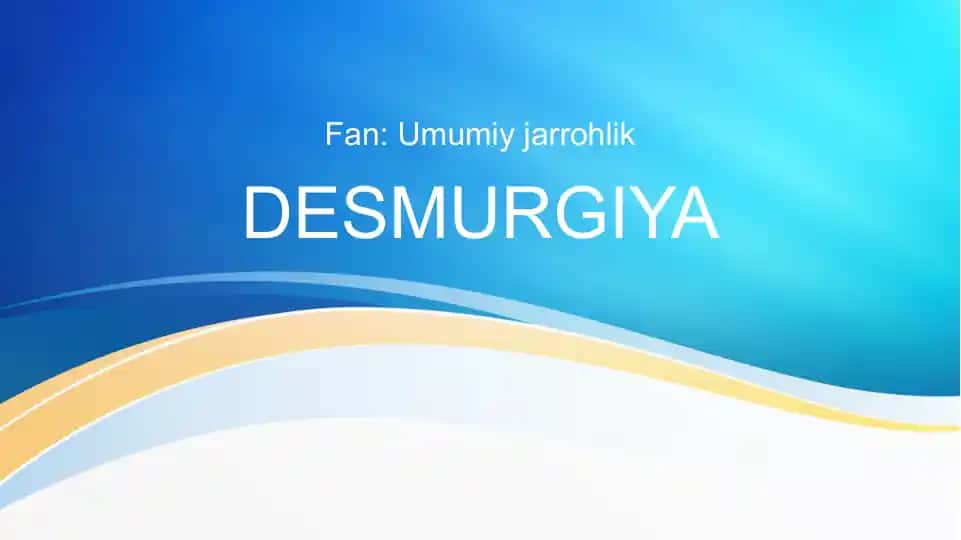 Desmurgiya
