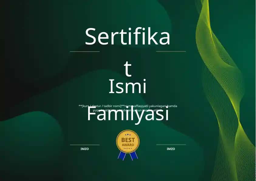 Sertifikat