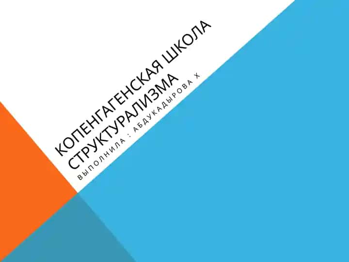 Копенгагенская школа структурализма