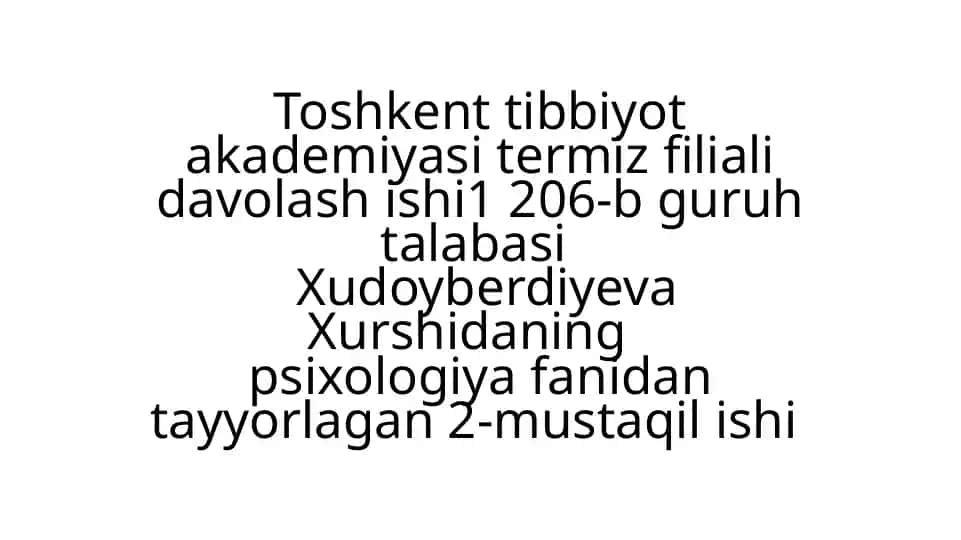Psixologiyaning tadqiqot metodlari