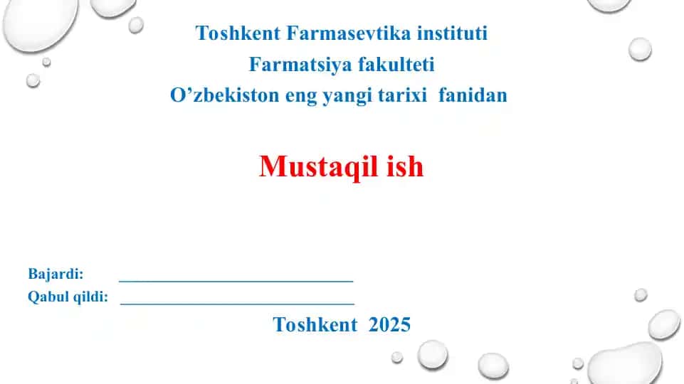 O’zbekiston Respublikasining xalqaro reyting va indekslardagi o’rni va nufuzi ortib borishi. O’zbekiston Respublikasi uchun ustuvor bo’lgan xalqaro reyting va indekslar. Taqdimot 11 bet, yuzakiroq yoritilgan.