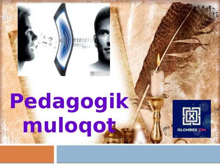 Pedagogik muloqot