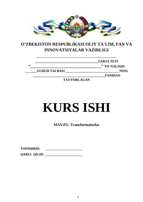 Transformatorlar