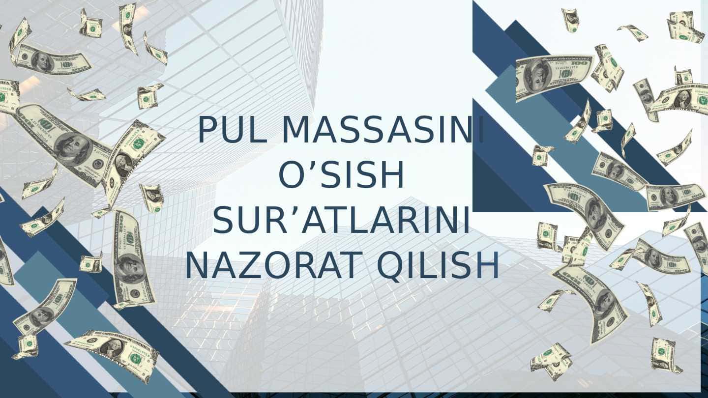 Pul massasini nazarot qilish