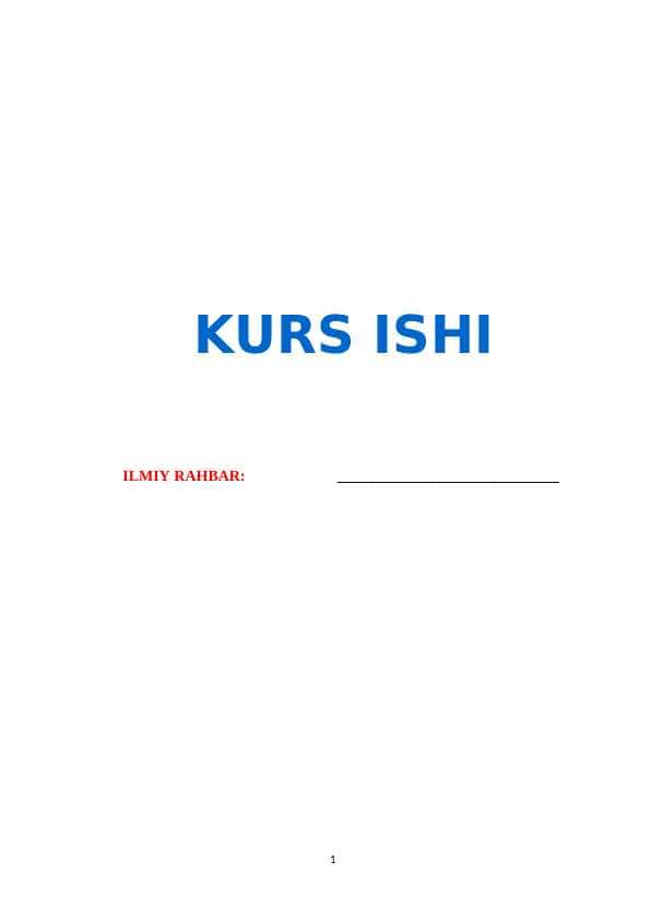 Ota-onalar va tarbiyachilar o‘rtasida samarali hamkorlik qilishning tamoyillari (KURS ISHI)