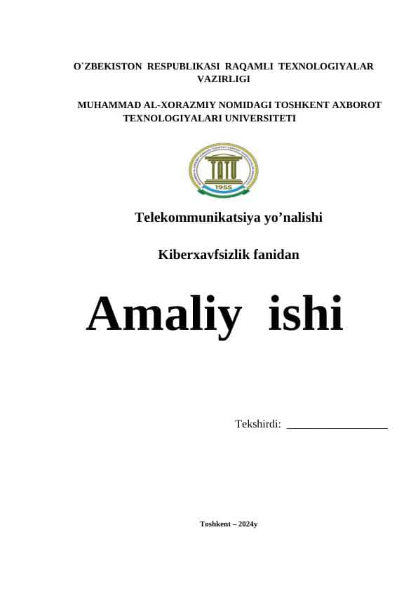 Razvedka hujumini amalga oshirishni o‘rganish