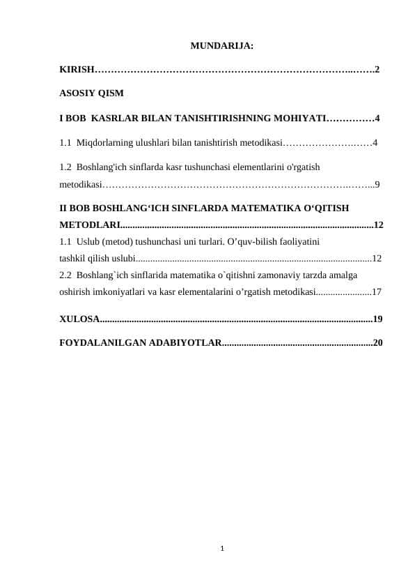 Boshlang`ich matematika nazariyasi va metodikasi..docx