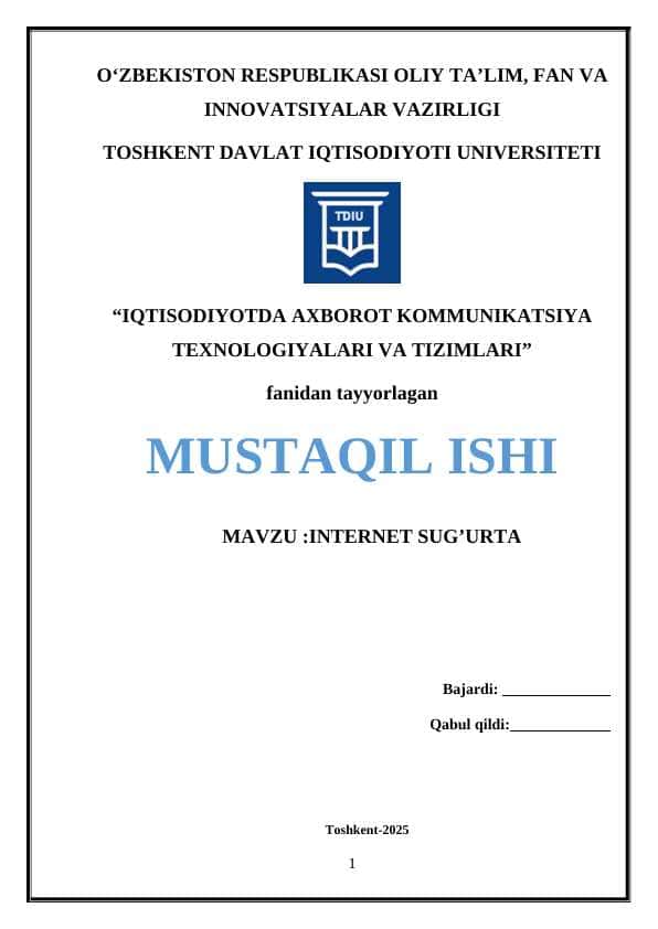 Internet sug'urta