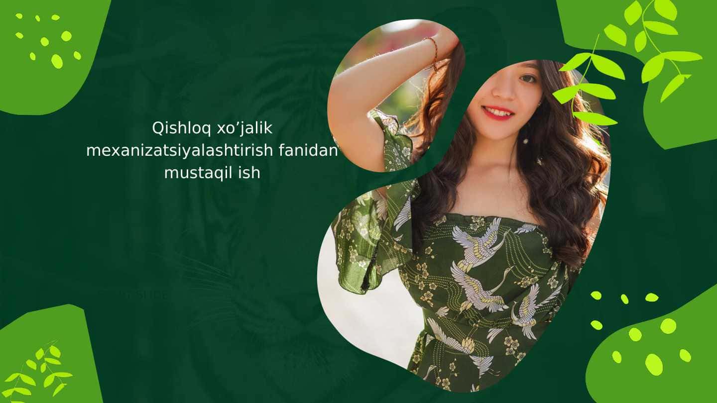 Tuproq yuzasiga asosiy ishlov berish mashina turlari va vazifasi, tuzilishi, texnologik jarayonlar