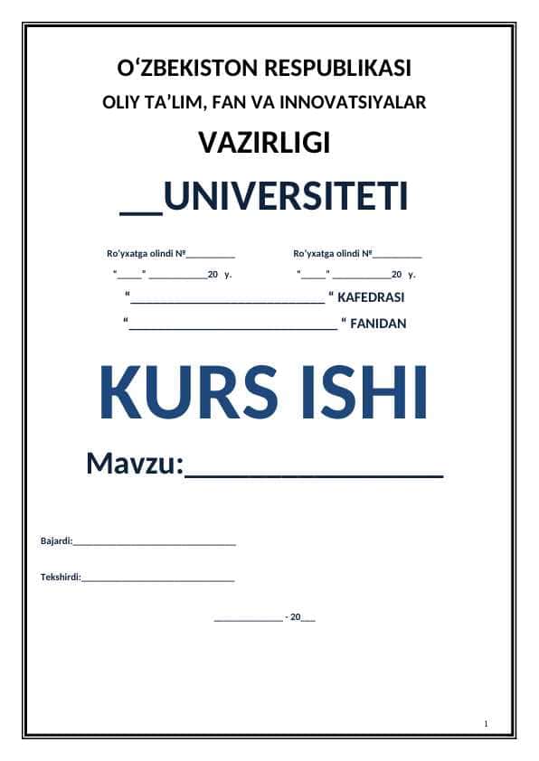 Kimyoning asosiy qonunlari va tushunchalari