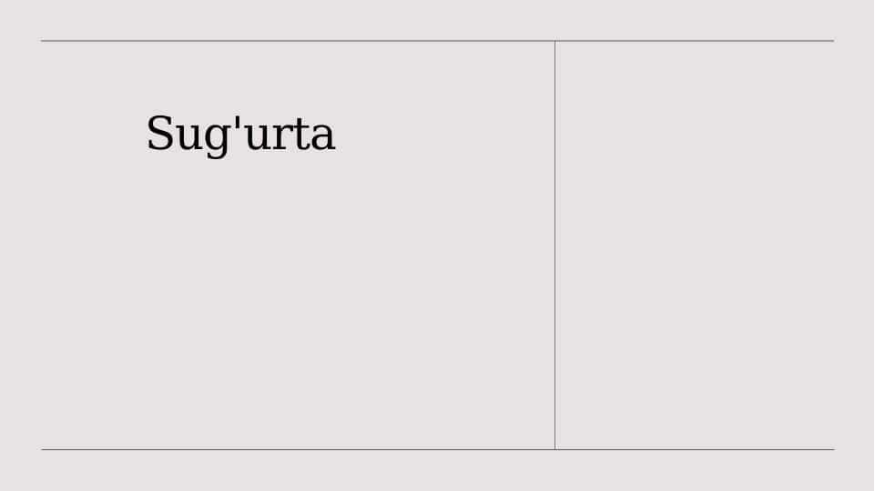 Sug'urta