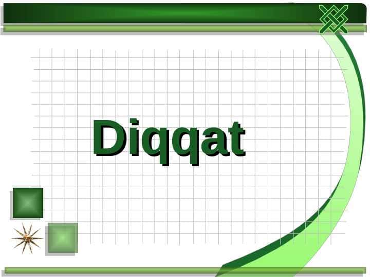 Diqqat