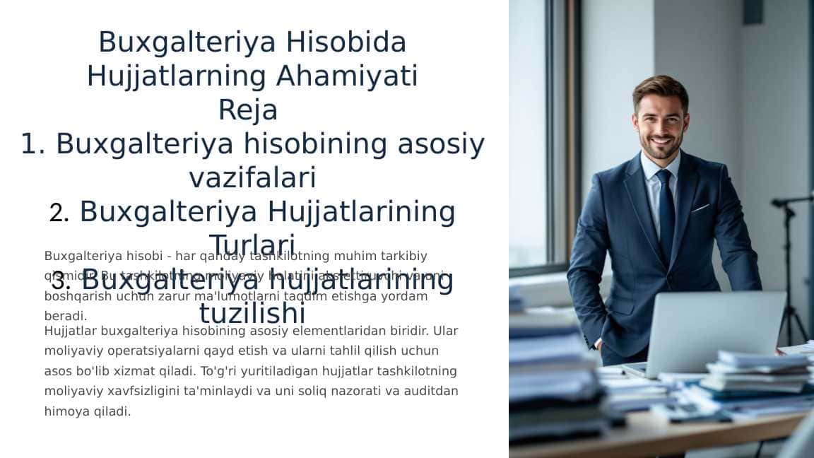 Buxgalteriya Hisobida Hujjatlarning Ahamiyati