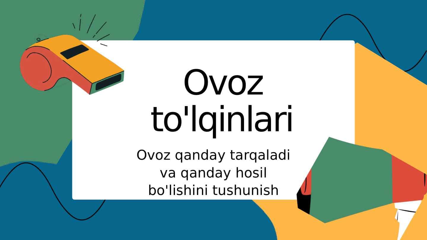 Ovoz to'lqinlari