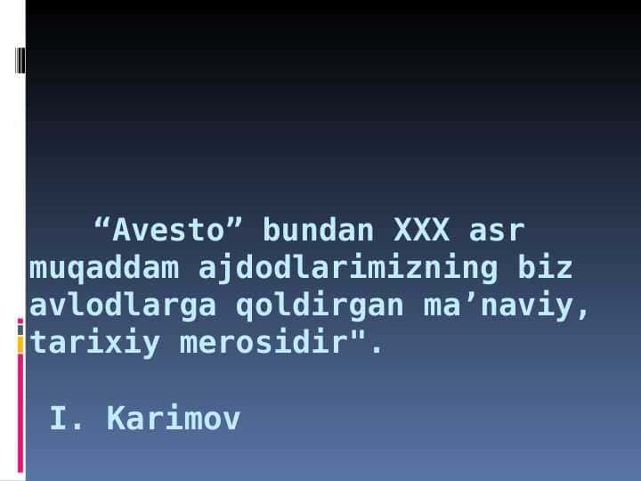 Avesto