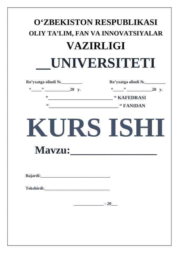 Joizliklar va o’tqazishlarni tanlash prinsplari