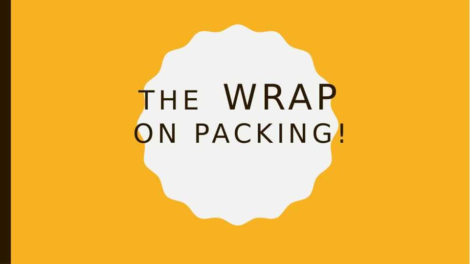 The wrapon Packing