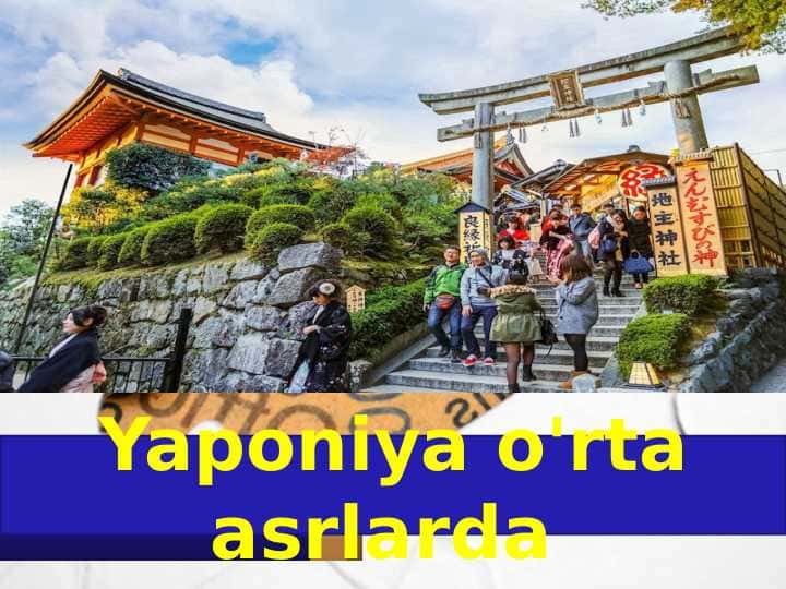 Yaponiya o'rta asrlarda