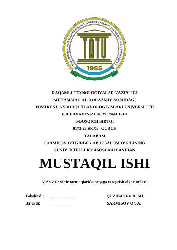 Sinir tarmoqlarida orqaga tarqatish algoritmlari