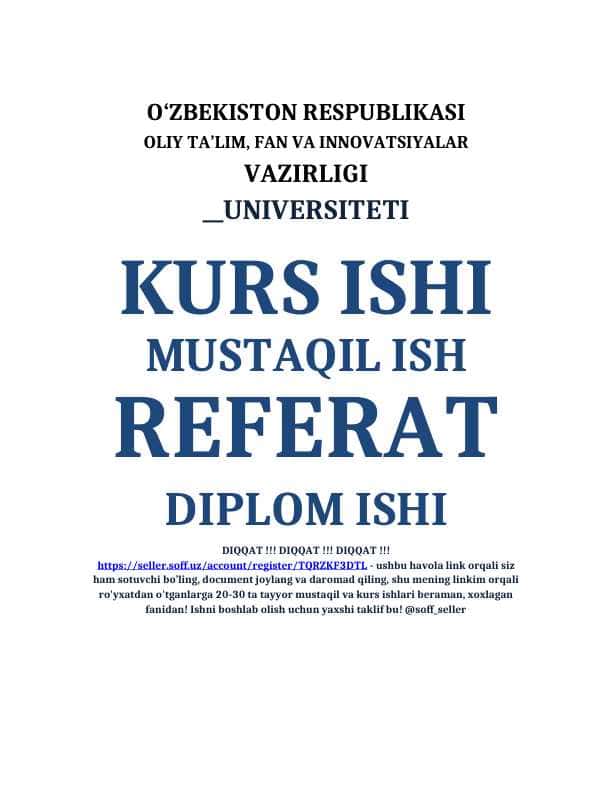 O'ZBEKISTONDA ISH YURUTUVCHI DINI TOSHKILOTLAR