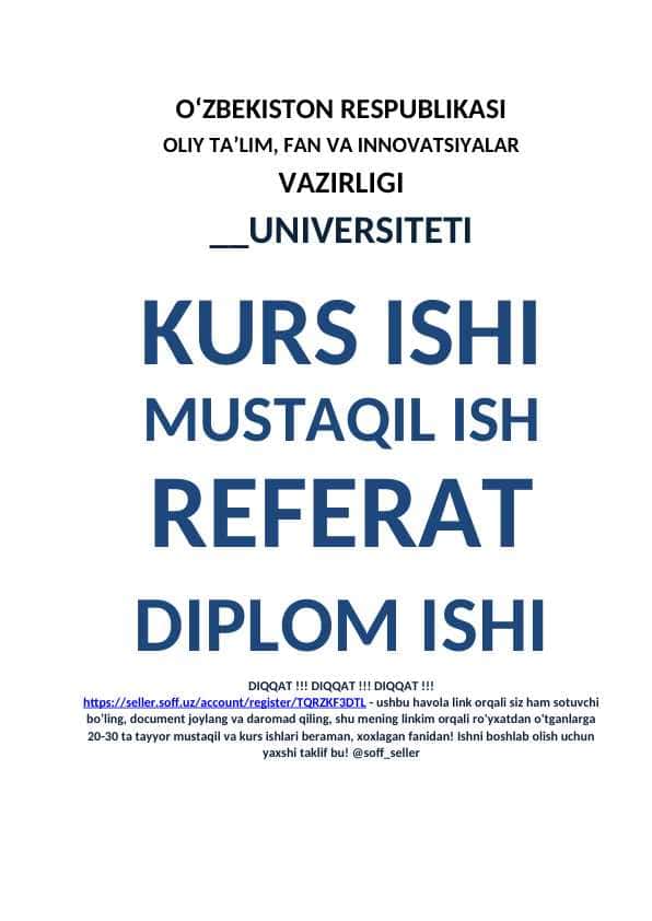 Makroiqtisodiy ko’rsatkichlarning tarkibi va mohiyati