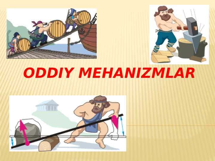 oddiy mexanizmlar