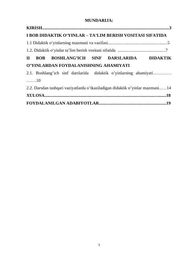 Boshlangʻich sinf oʻquvchilarini o’qitishda didaktik metodlardan foydalanishning samaradorligi