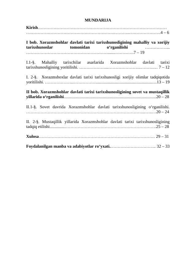 Xorazmshohlar davlati tarixi tarixshunosligi