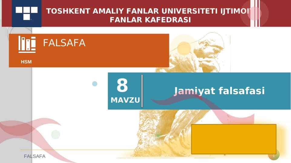 Jamiyat falsafasi