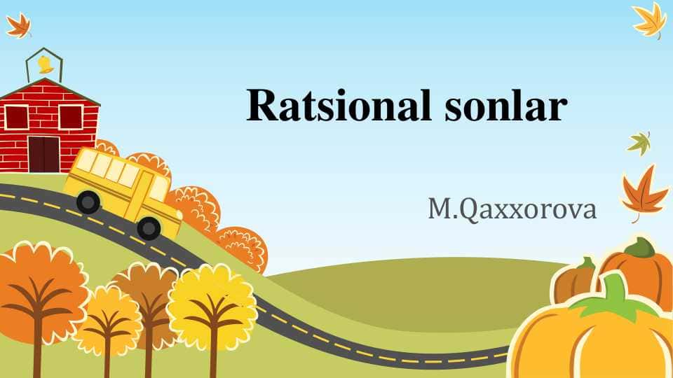 Ratsional sonlar
