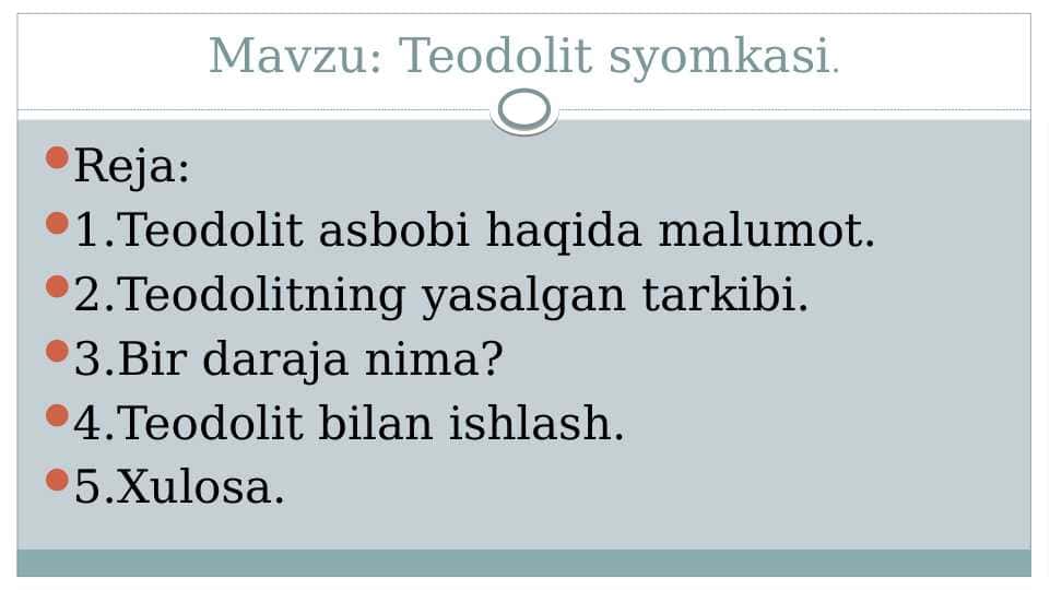 Teodolit syomkasi
