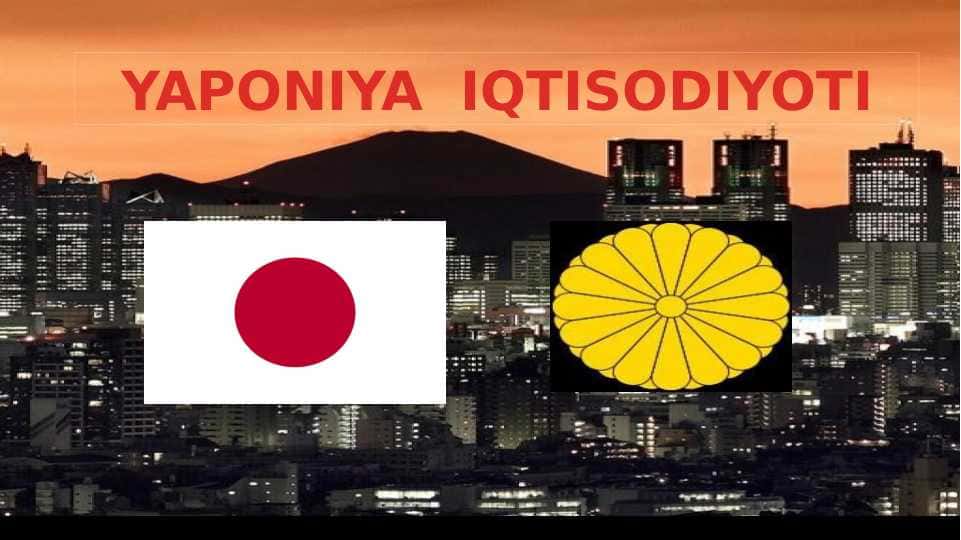 Yaponiya iqtisodiyoti
