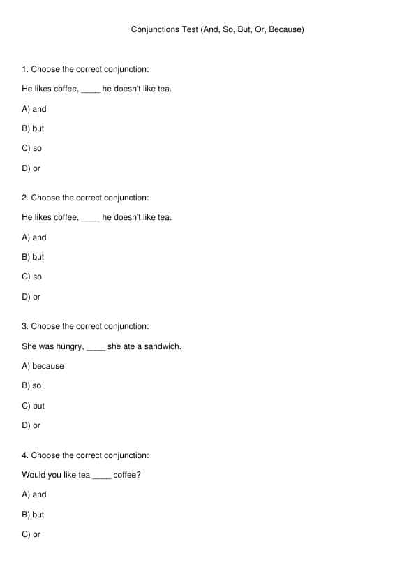 Ingliz tili test