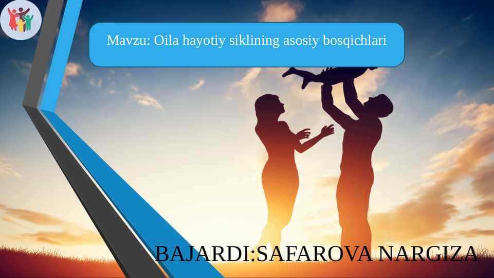 Oila hayotiy siklining asosiy bosqichlari SLAYD
