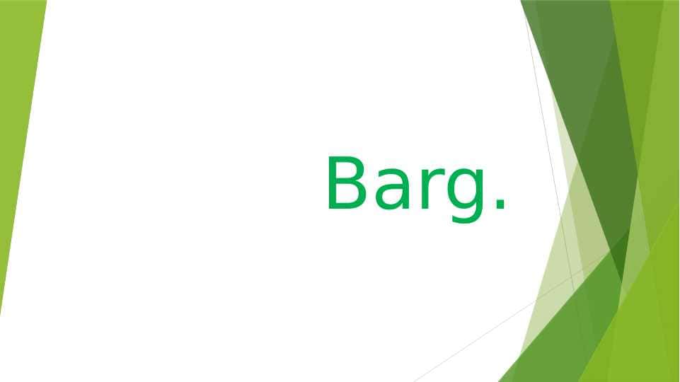 Barg slayd